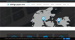 Desktop Screenshot of erpgruppen.dk